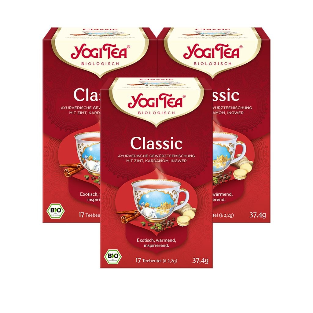 

3 ЧАЯ xYOGI Классический | 6 х 37,4 г Yogi Tea
