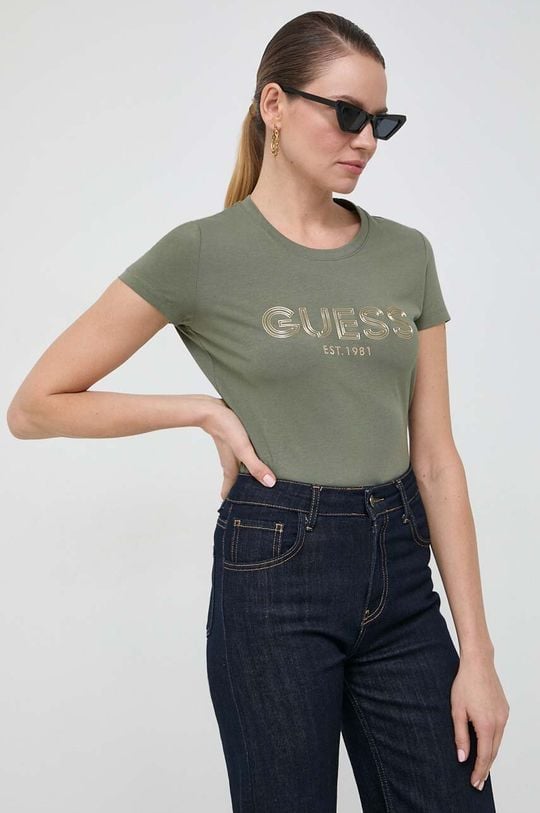 

Футболка Guess, зеленый