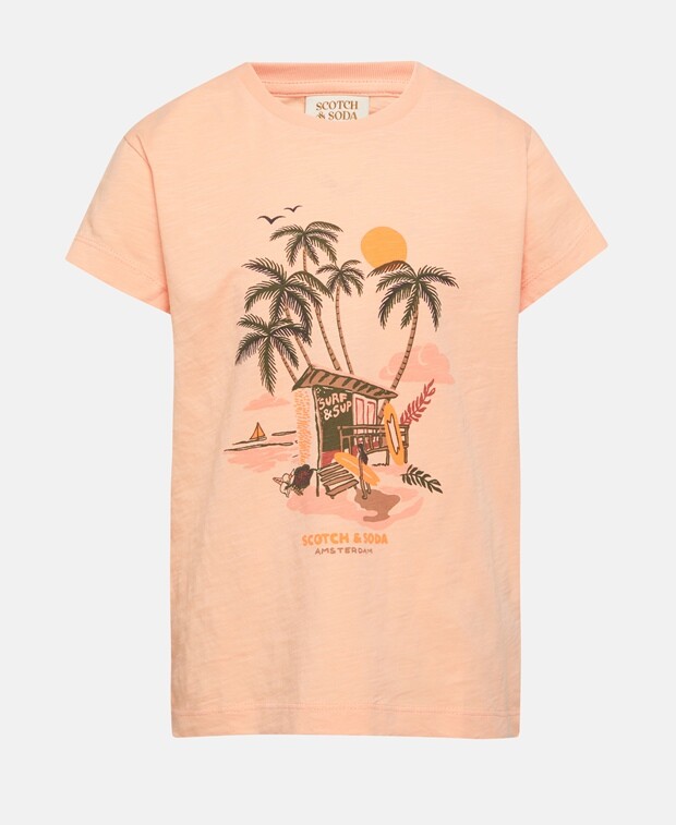 

Футболка Scotch & Soda, бежевый