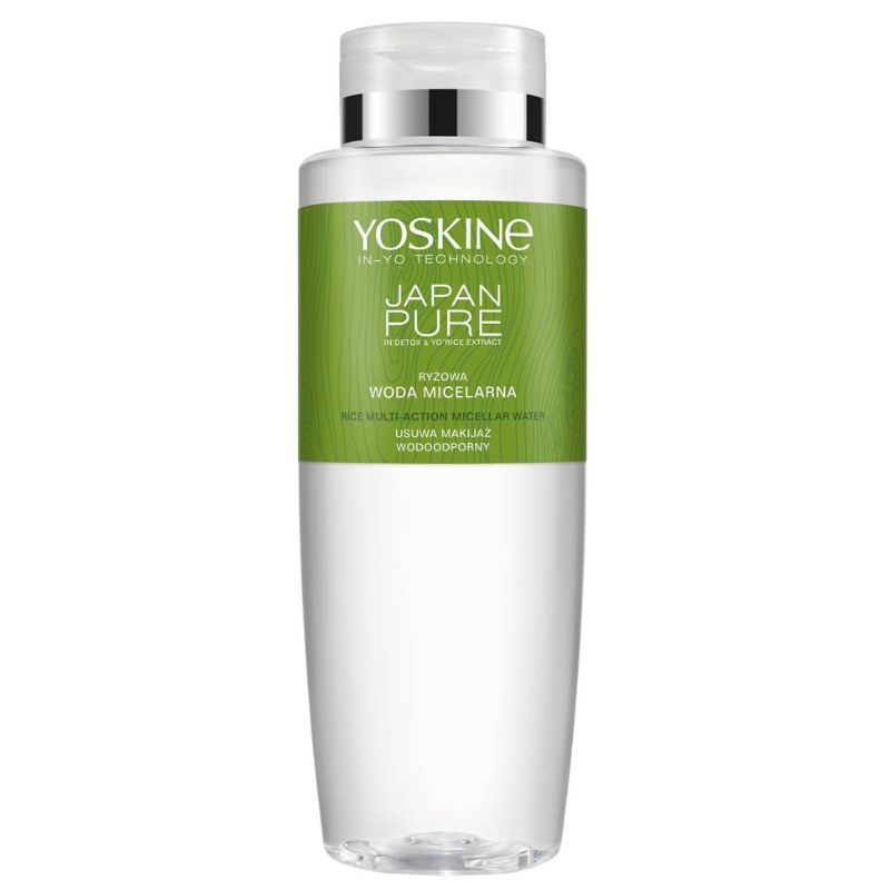 Мицеллярная жидкость Yoskine Japan Pure, 400 мл нежное отшелушивание ферментативный пилинг 75 мл yoskine japan pure