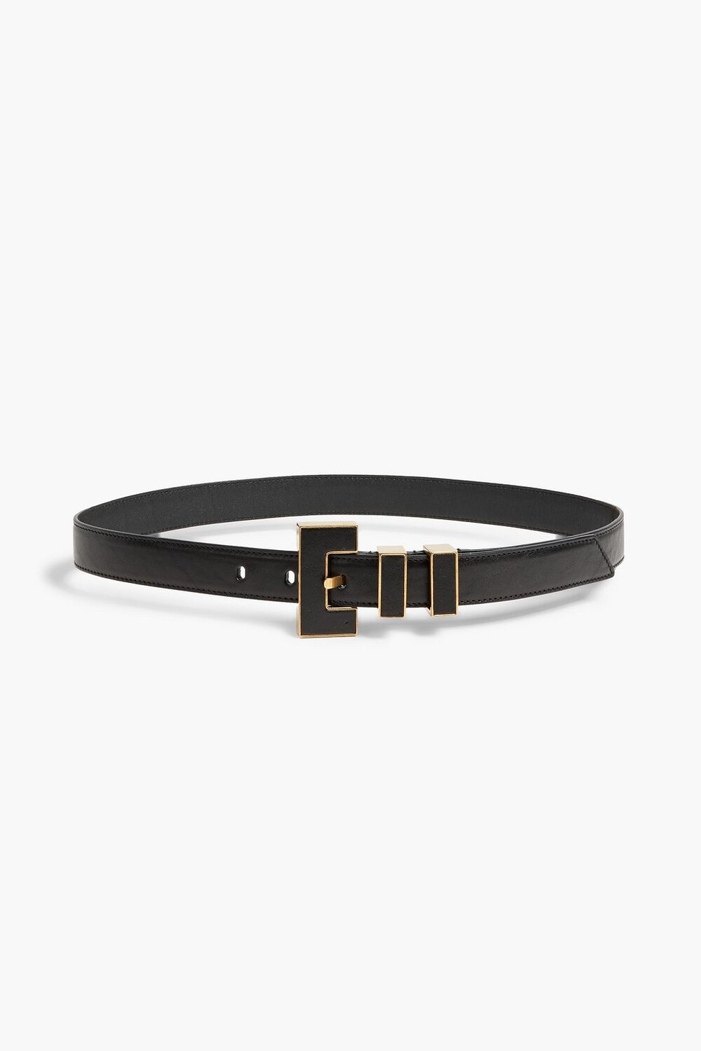 

Кожаный ремень SAINT LAURENT, черный