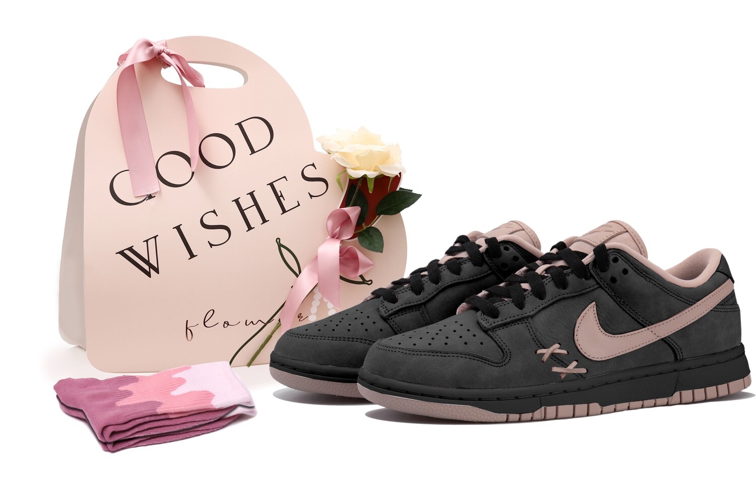 

Женские кроссовки для скейтбординга Nike Dunk, Black