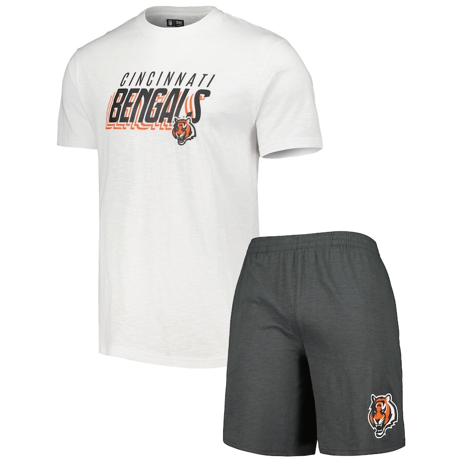 

Пижамный комплект Concepts Sport Cincinnati Bengals, угольный