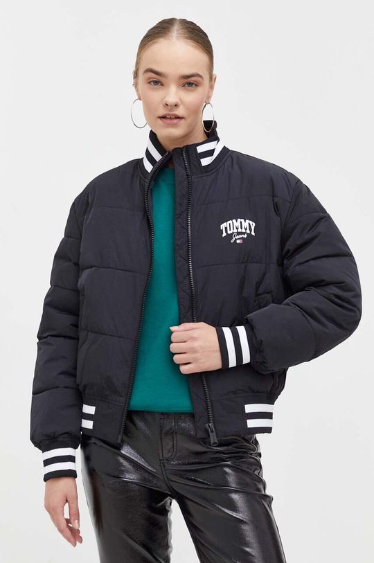 

Бомбер Tommy Jeans, черный