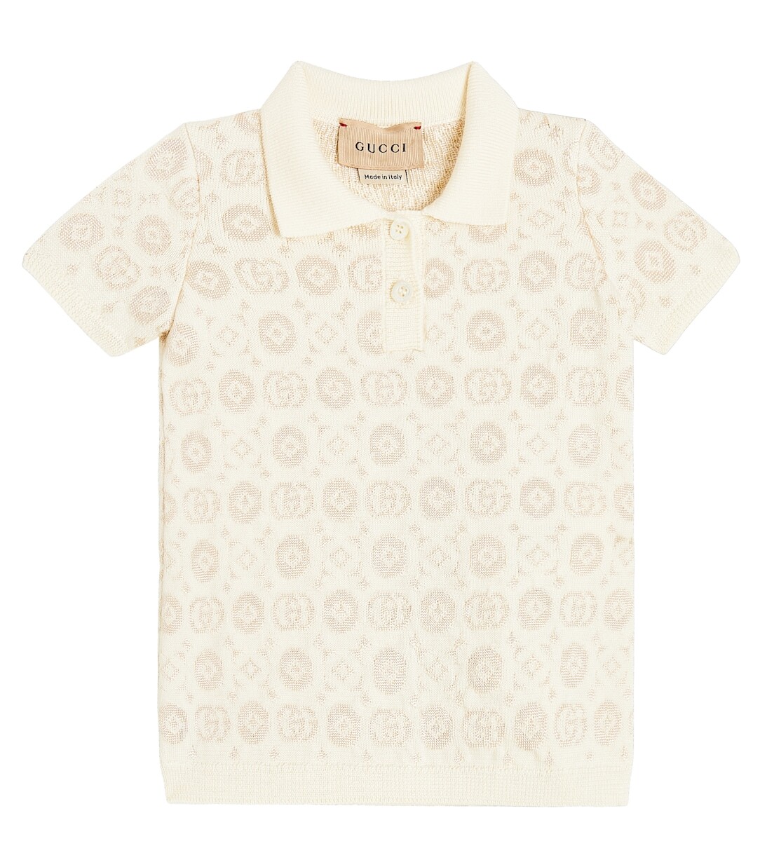 

Платье baby double g из смесовой шерсти Gucci Kids, белый