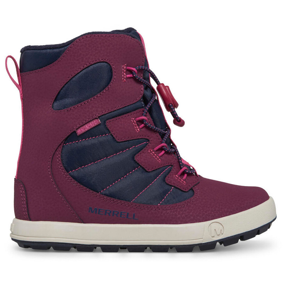 

Зимние ботинки Merrell Kid's Snow Bank 4 0 Waterproof, цвет Navy/Berry
