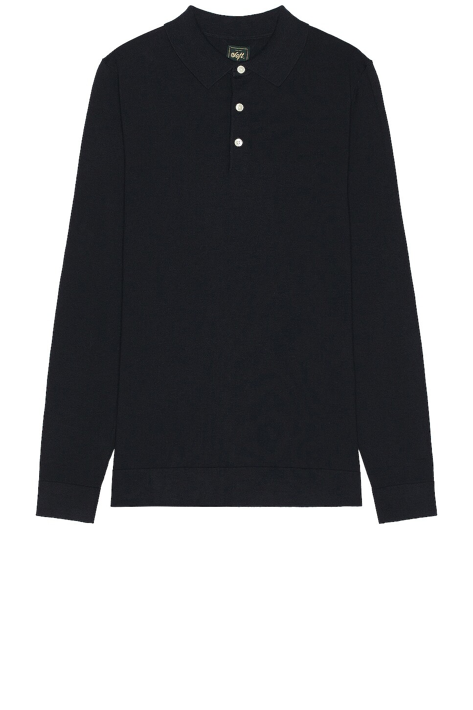 

Свитер Soft Cloth Polo, цвет Black Navy