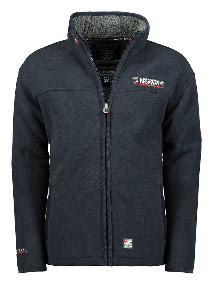 

Флисовая куртка Geographical Norway Ubolt, темно синий