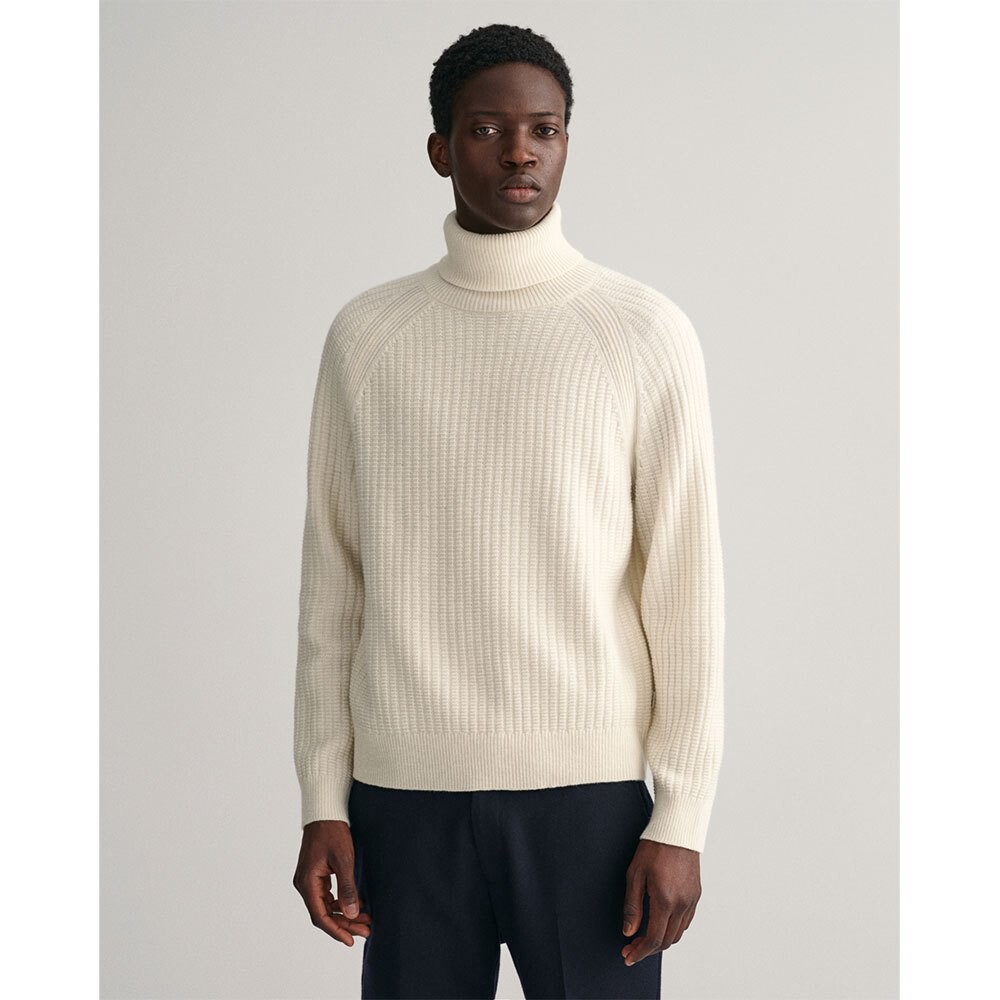 

Свитер Gant Raglan Roll Neck, бежевый