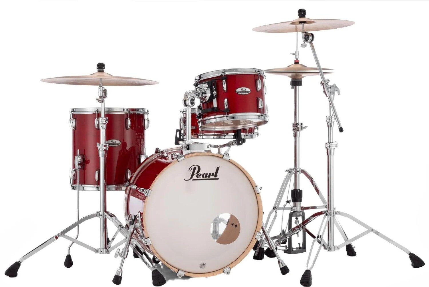 

Набор из трех ракушек New Pearl Professional Maple — красный секвойя
