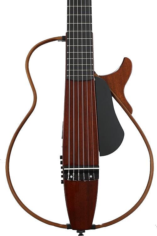 цена Акустическая гитара Yamaha SLG200NW Silent Guitar Wide Nylon-String - Natural