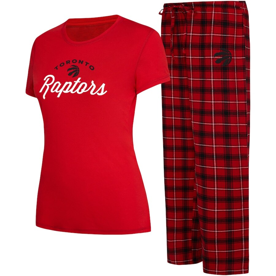 

Пижамный комплект College Concepts Toronto Raptors, красный