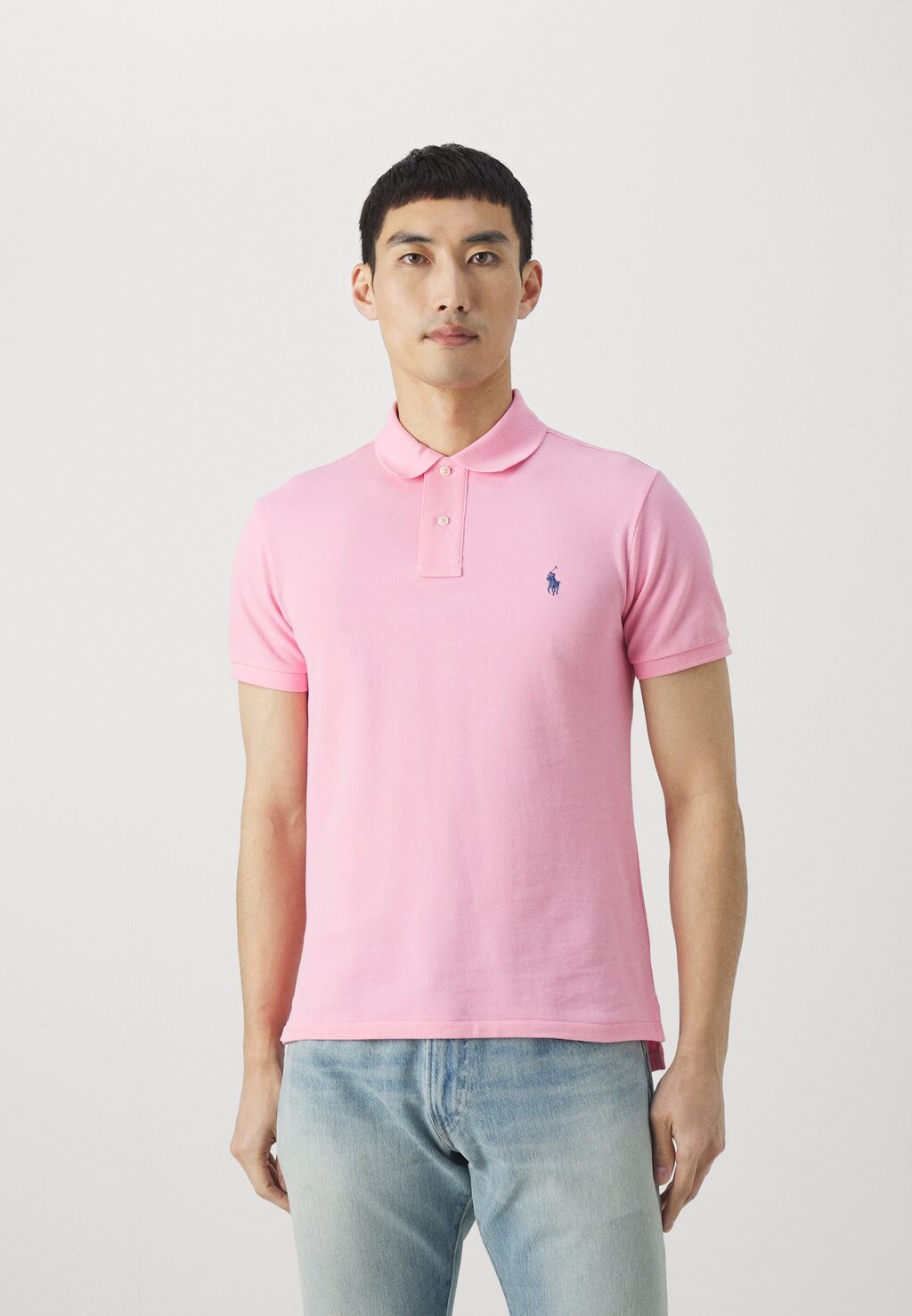 

Поло Short Sleeve Polo Ralph Lauren, цвет course pink