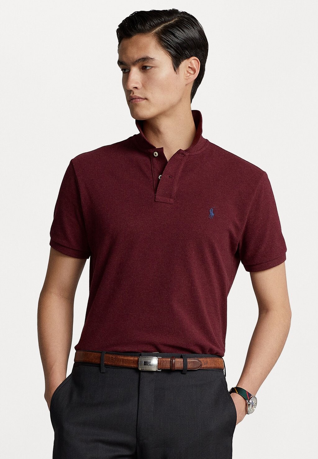 

Polo КОРОТКИЙ РУКАВ Polo Ralph Lauren, весенний винный вереск