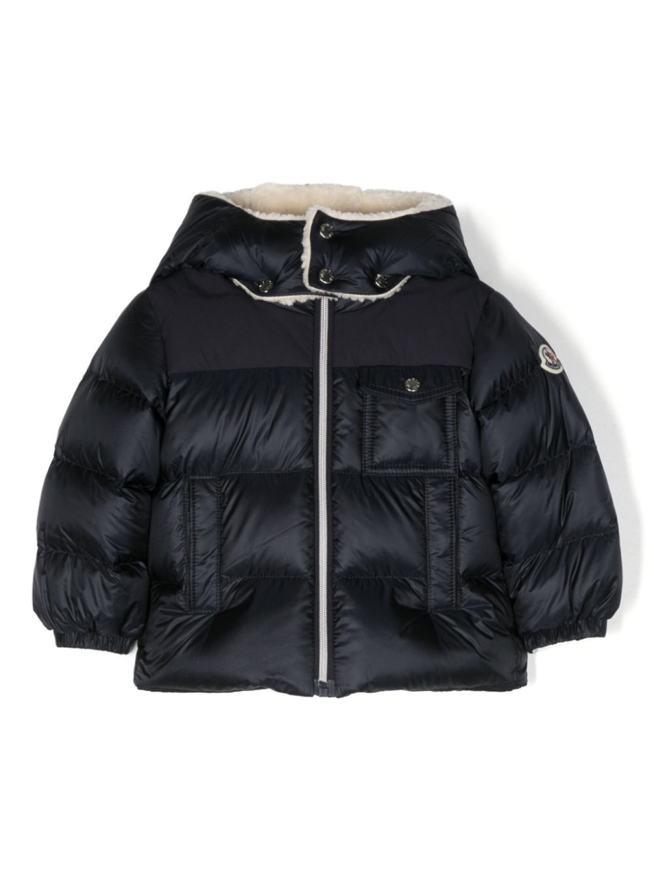 

Moncler Enfant пуховик Eduard, синий