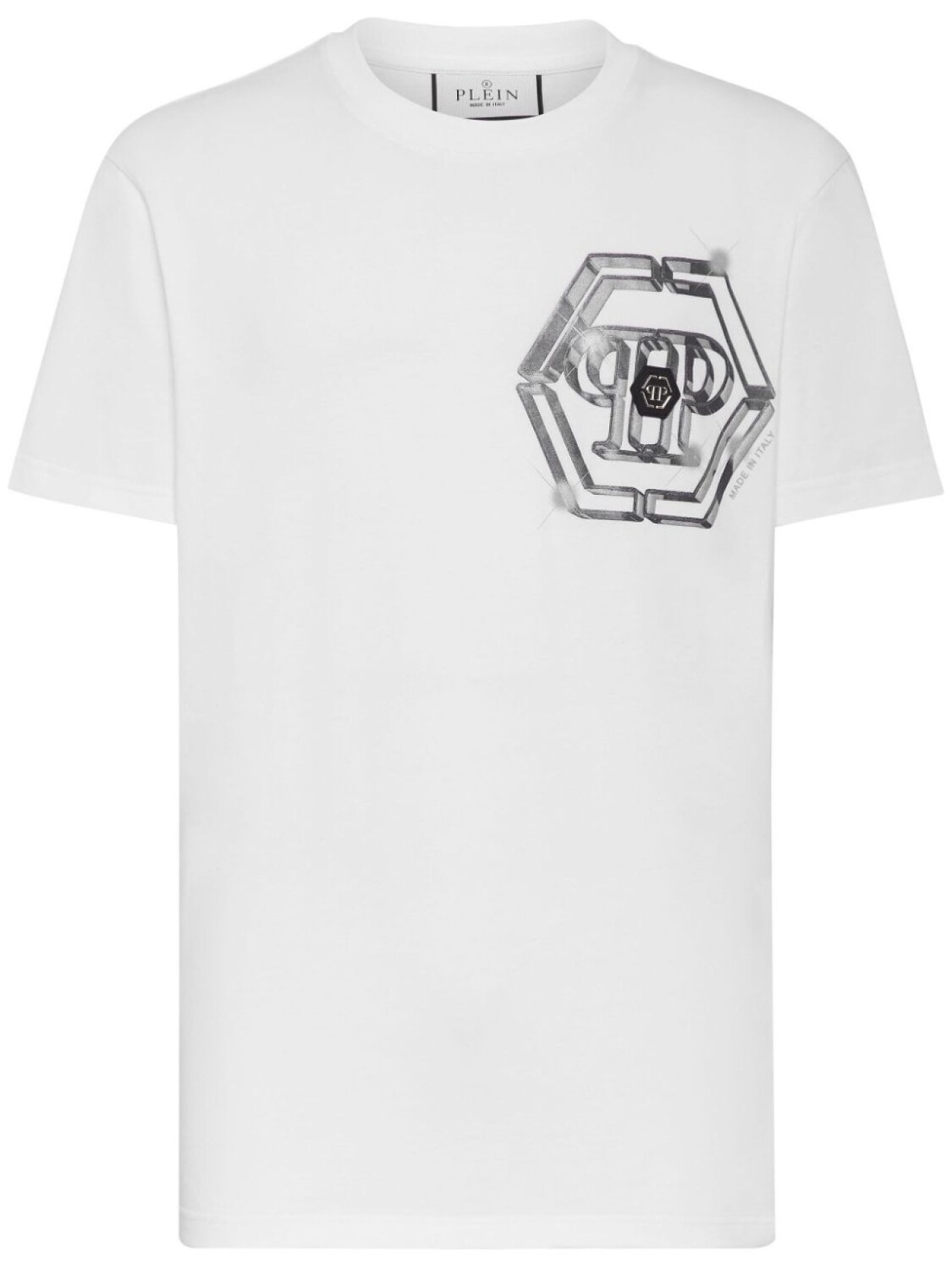 

Philipp Plein футболка с логотипом, белый