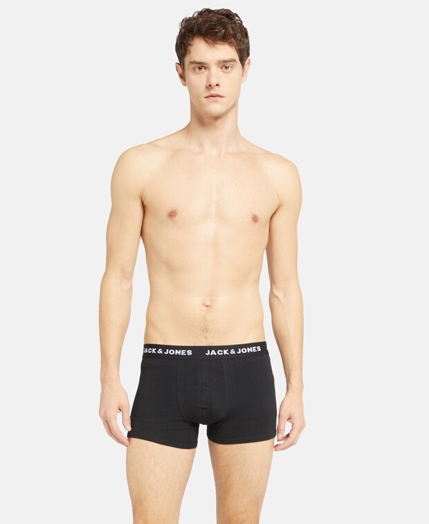 

Трусы-боксеры, 5 шт. Jack & Jones, черный