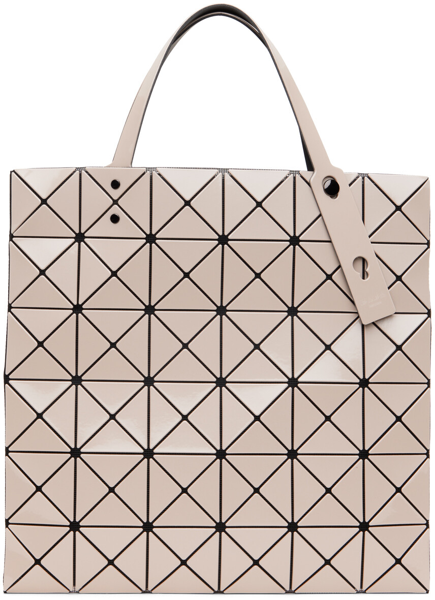

Кремового цвета сумка-тоут Lucent Bao Bao Issey Miyake