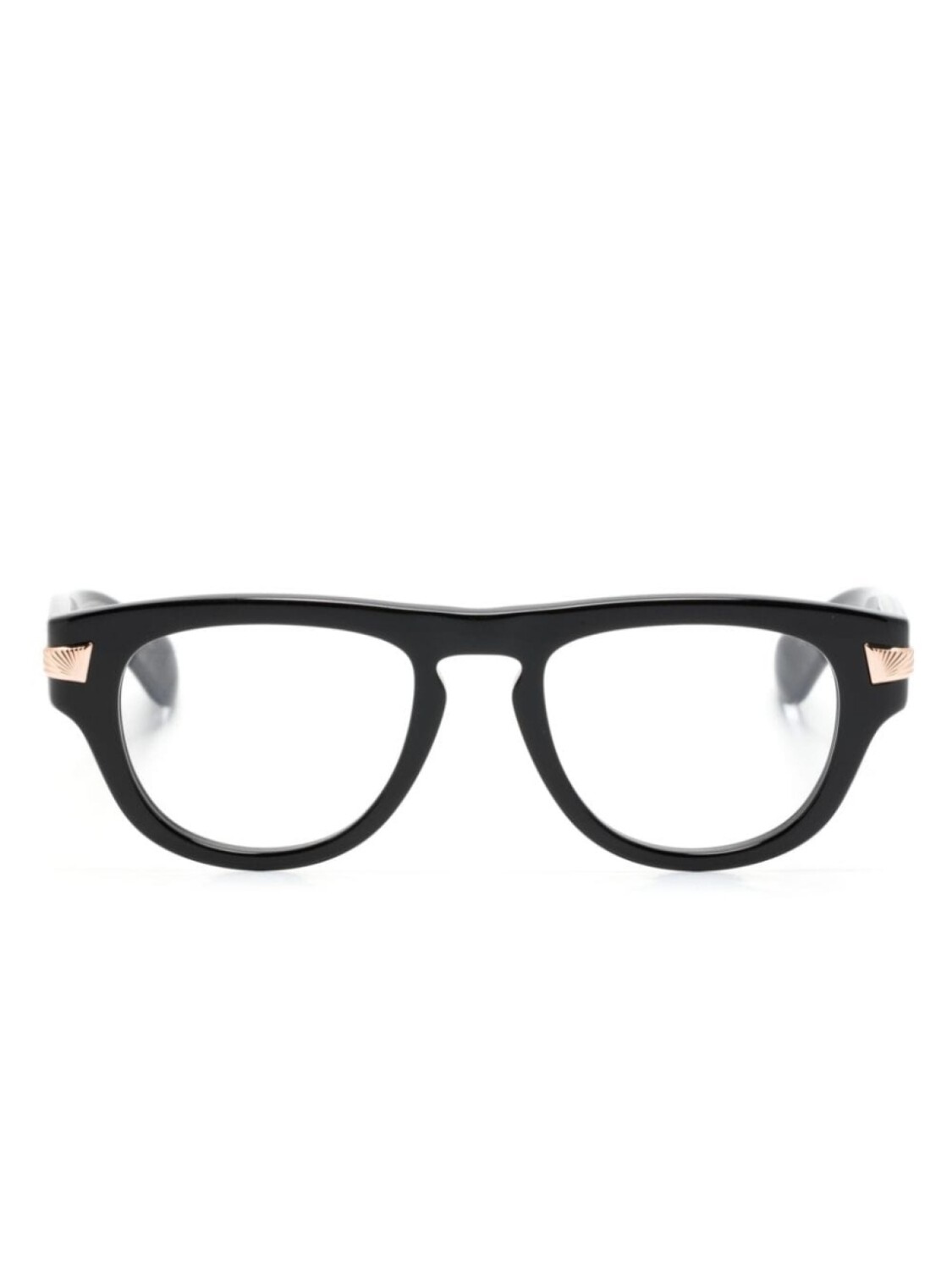 

Gucci Eyewear очки в геометричной оправе с логотипом, черный