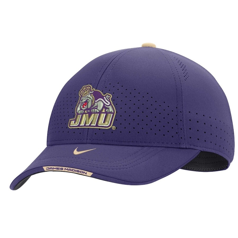 

Бейсболка Nike James Madison Dukes, фиолетовый
