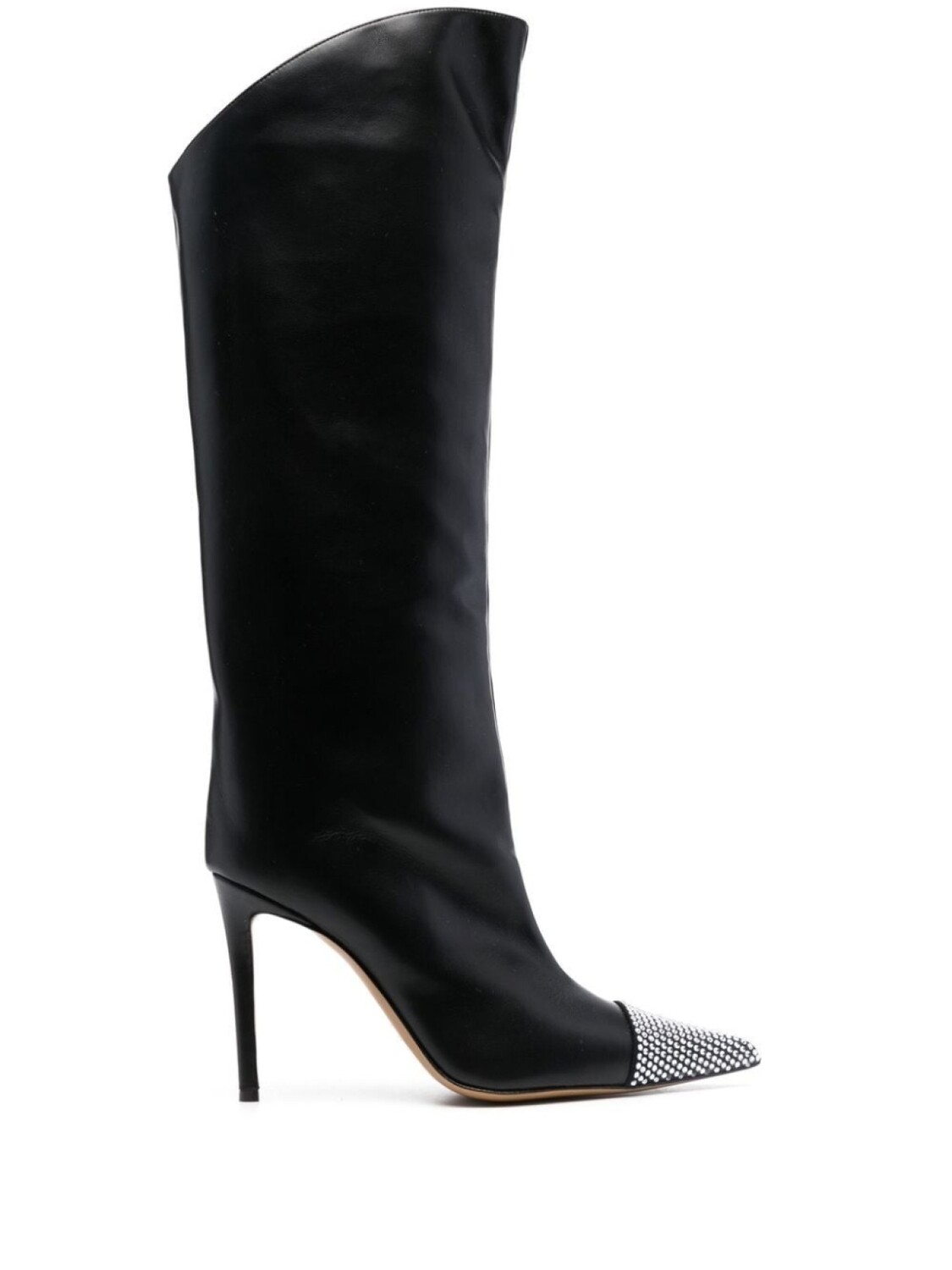 

Alexandre Vauthier сапоги с кристаллами, черный