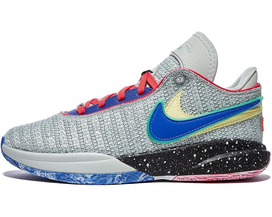 

Кроссовки Nike Lebron XX, цвет Light Silver/Hyper Royal/Lemon Chiffon