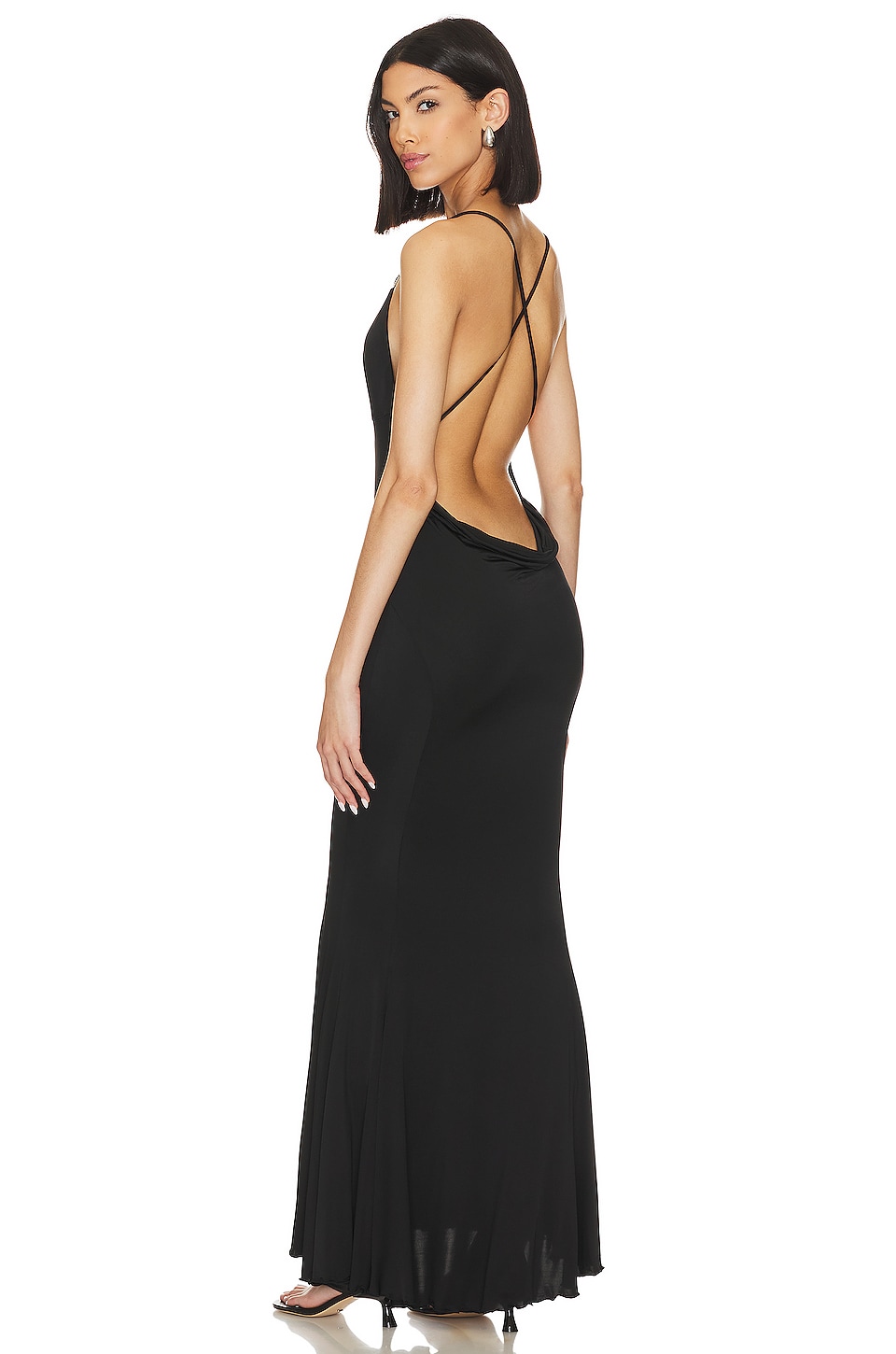 Платье Nana Jacqueline Tatiana Silk Diamond, черный сумка nana nana a5 a6 clutch recycled коричневый
