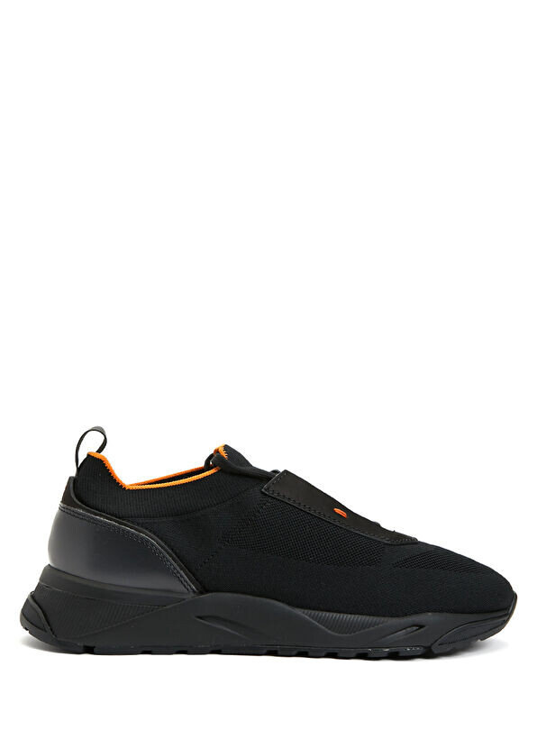 

Мужские кожаные кроссовки Santoni Sport, черный