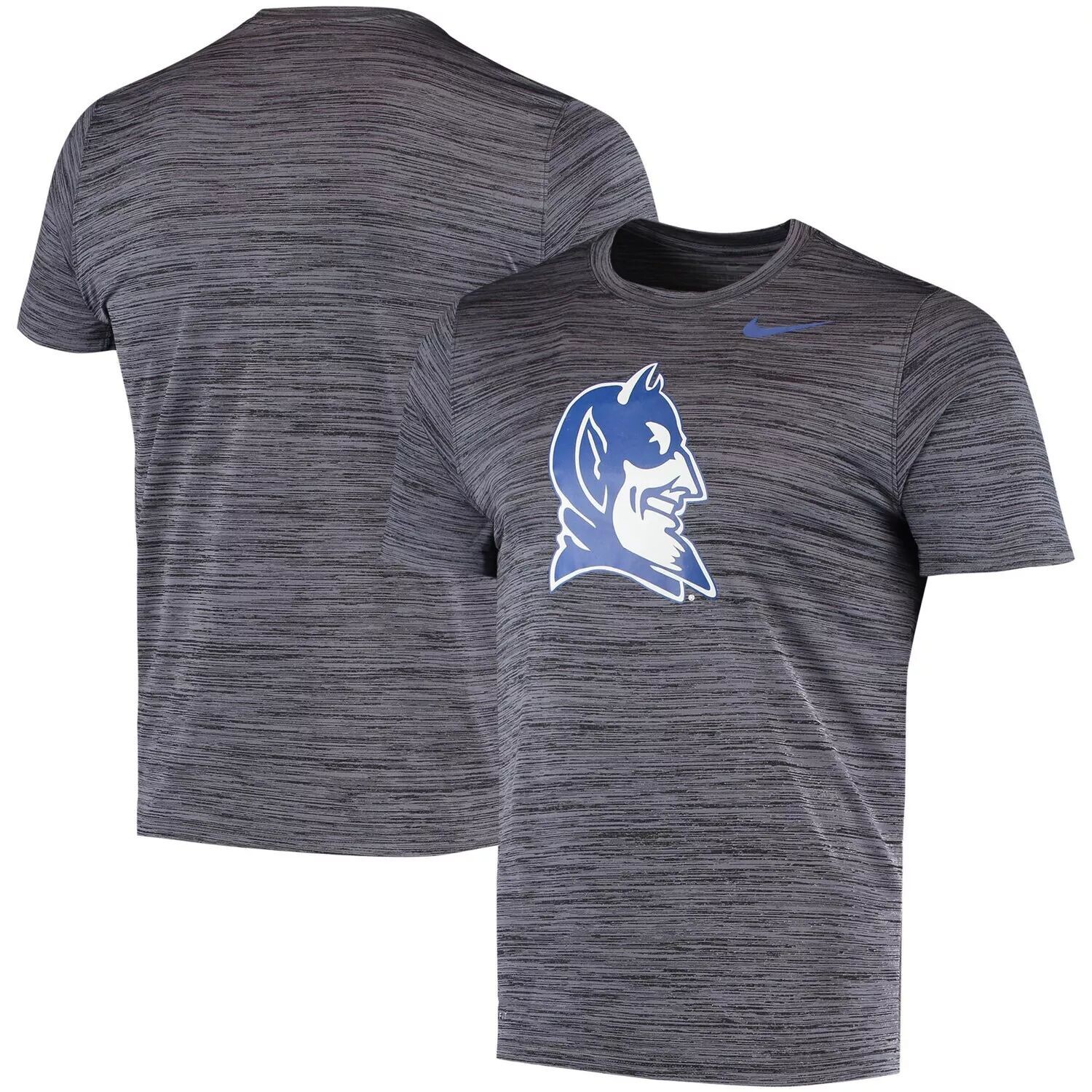 

Мужская черная футболка Duke Blue Devils с логотипом Velocity Legend Performance Nike, Черный