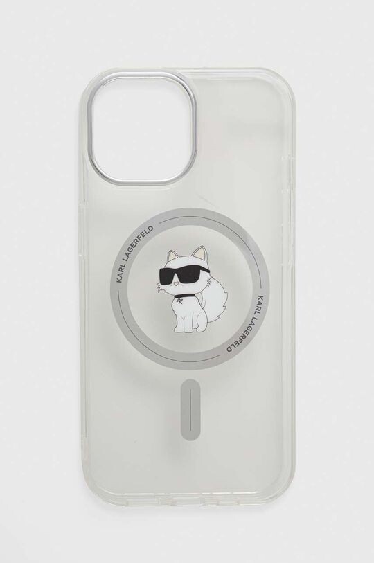 

Чехол для iPhone 15 6.1 Karl Lagerfeld, прозрачный