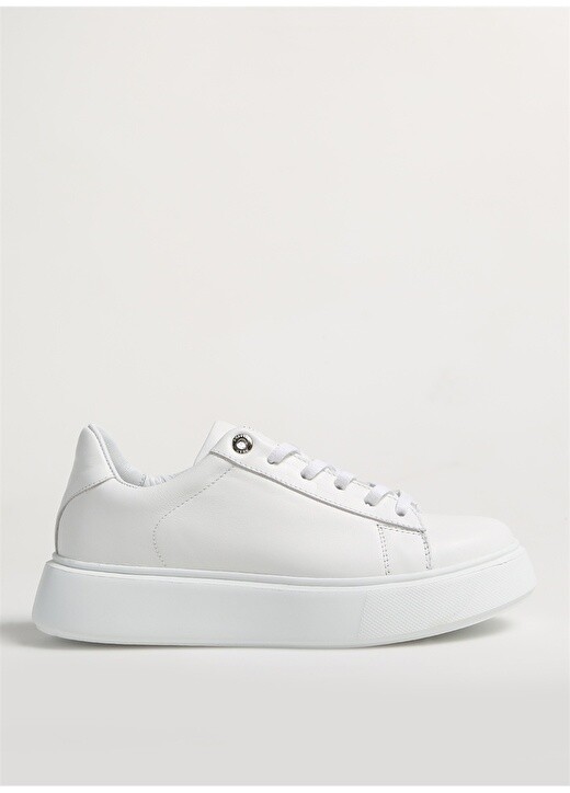 

Белые женские кожаные кроссовки Hush Puppies, Белый