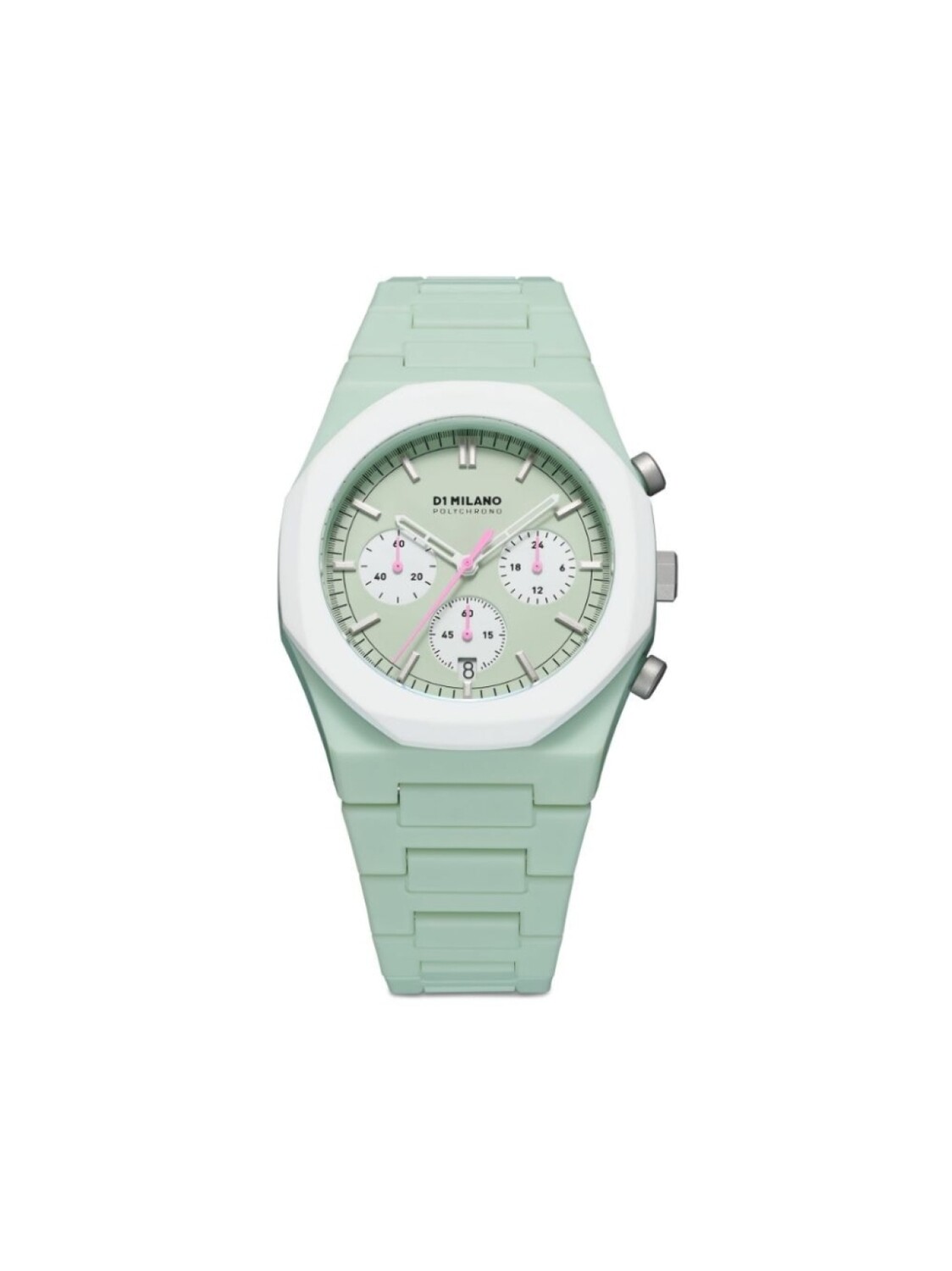

Наручные часы Polychrono 40.5 мм D1 Milano, зеленый
