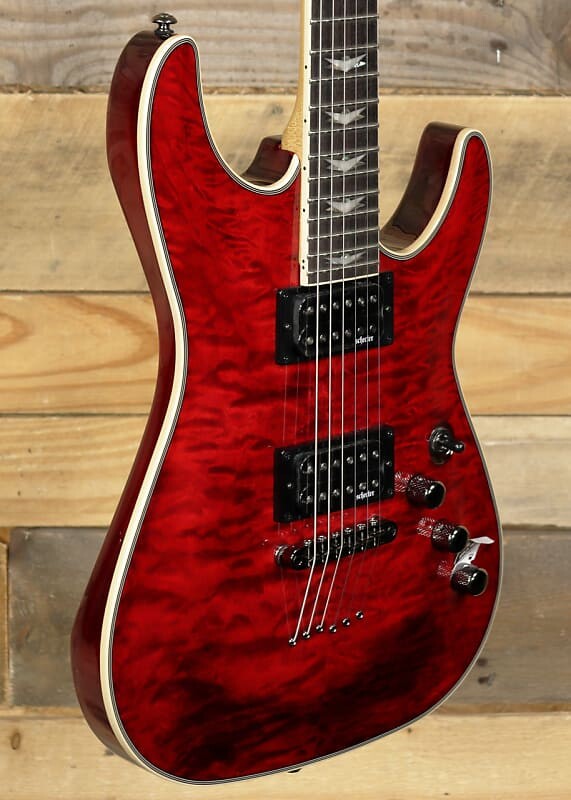 цена Электрогитара Schecter Omen Extreme-6 Electric Guitar Black Cherry