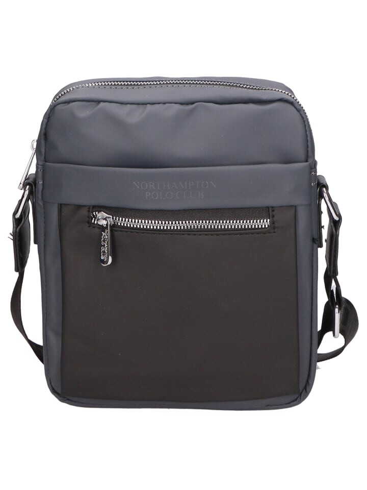 

Сумка через плечо Northampton Polo Club, цвет grey-black-b