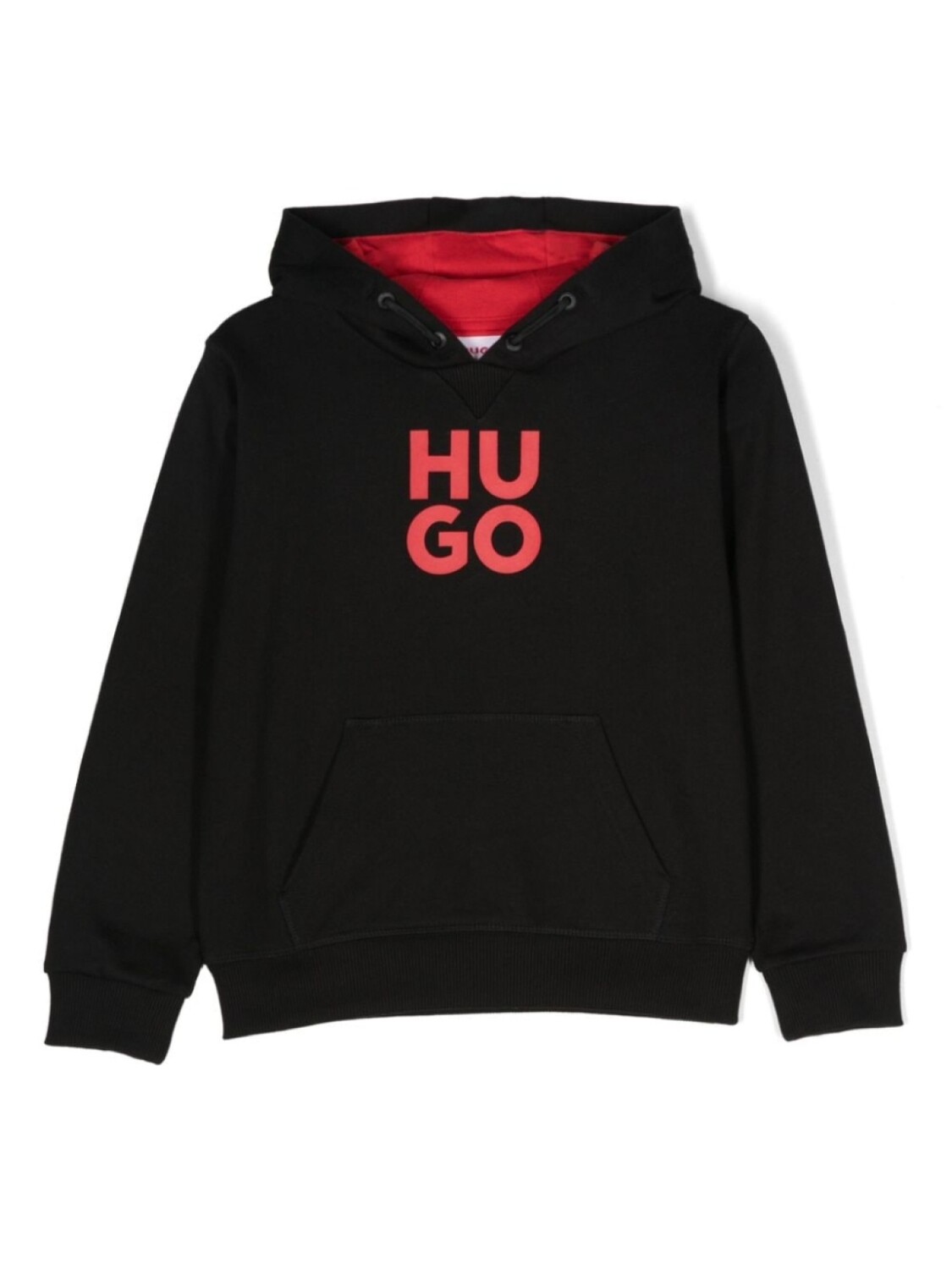 

HUGO KIDS худи с логотипом, черный