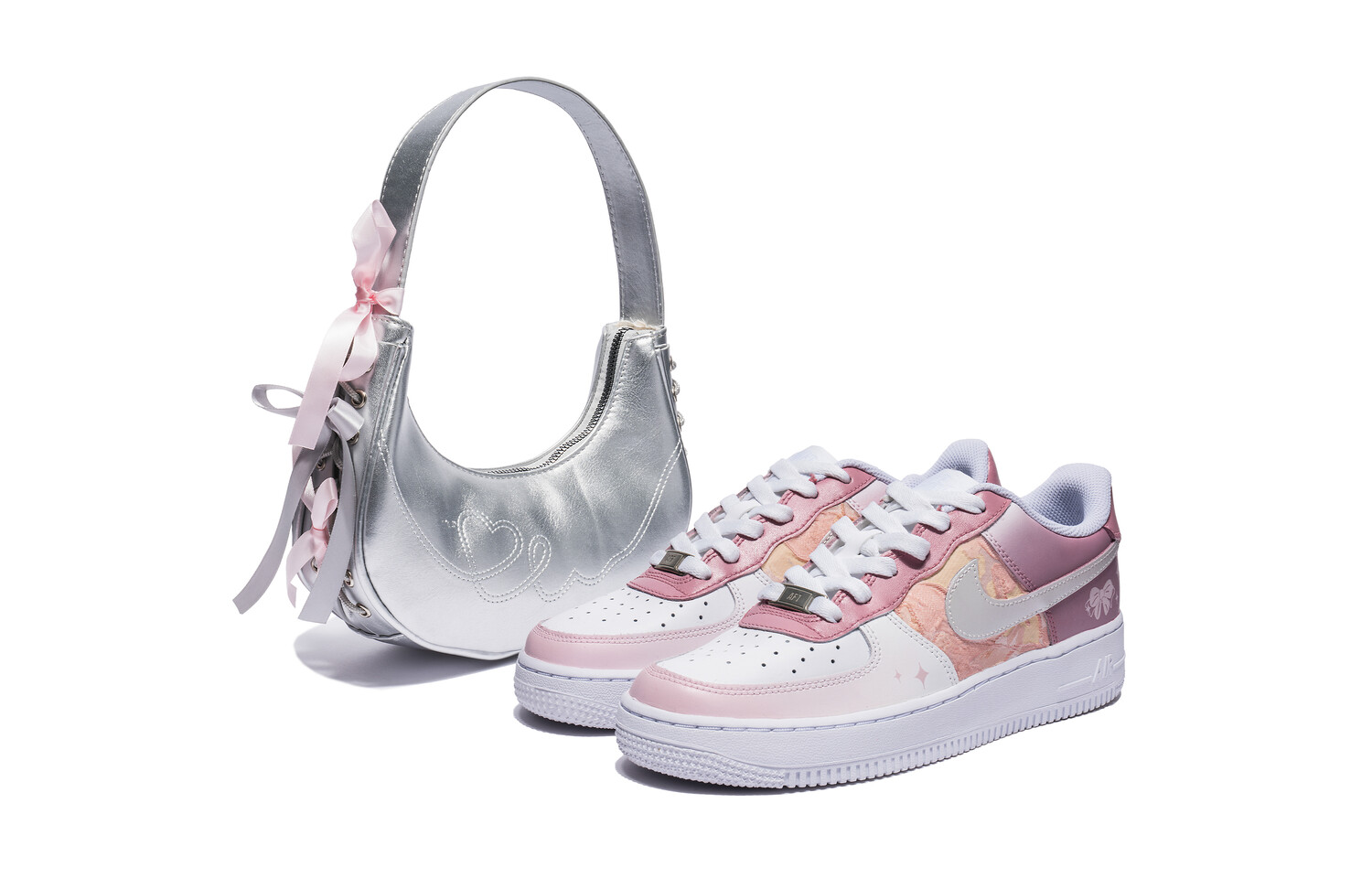 

Женские кроссовки для скейтбординга Nike Air Force 1, Pink
