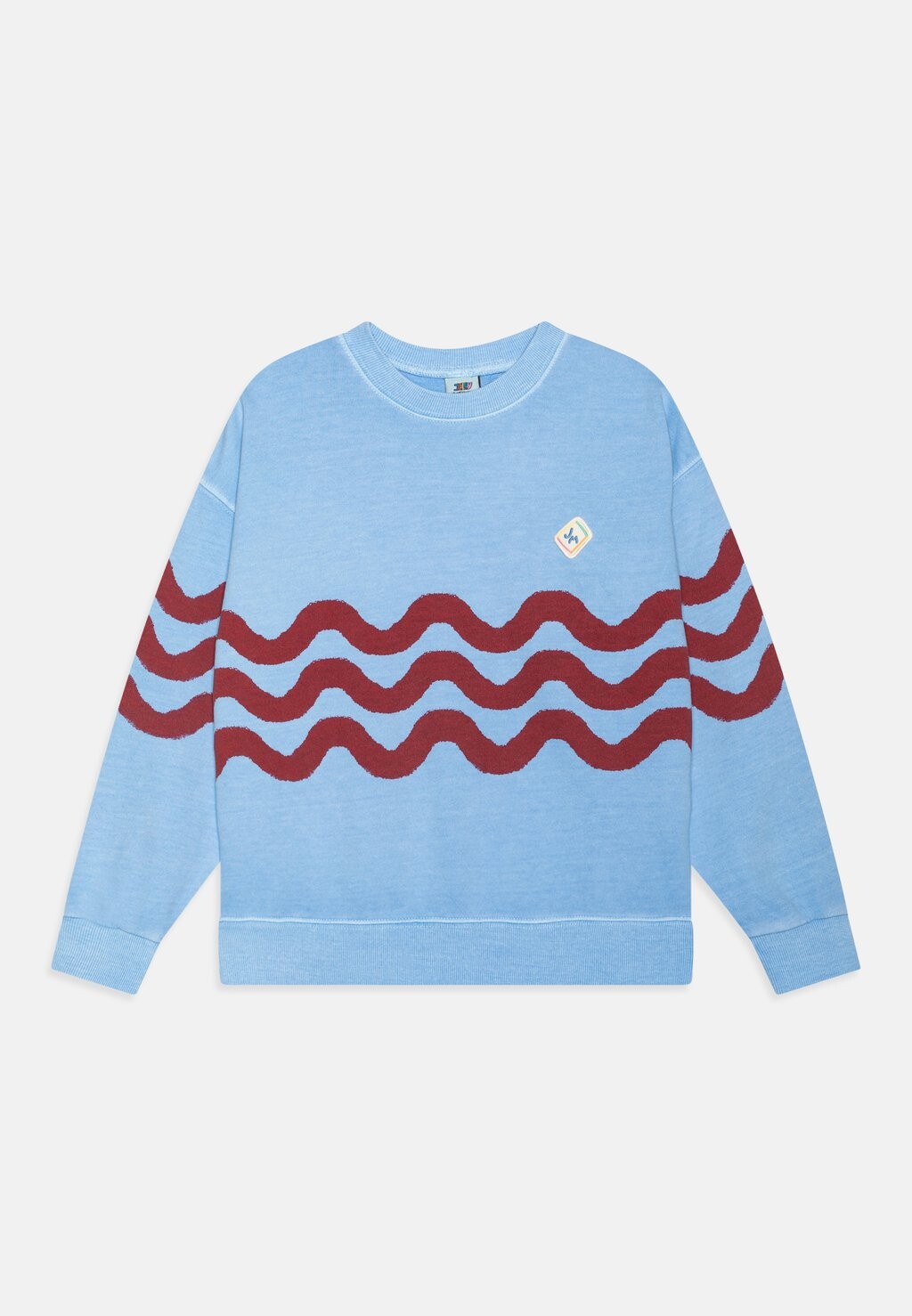 

Толстовка WAVE PIGMENT UNISEX Jelly Mallow, цвет blue