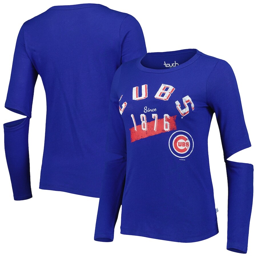 

Футболка с длинным рукавом Touch Chicago Cubs, роял
