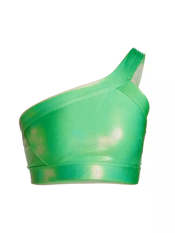 

Спортивный бюстгальтер Y-металлик Heroine Sport, цвет slick green