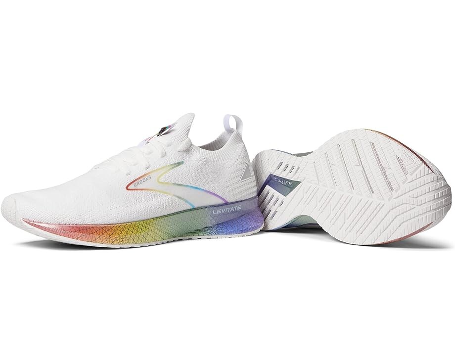 

Кроссовки Brooks Levitate Stealthfit 5, цвет White/Oyster/Multi