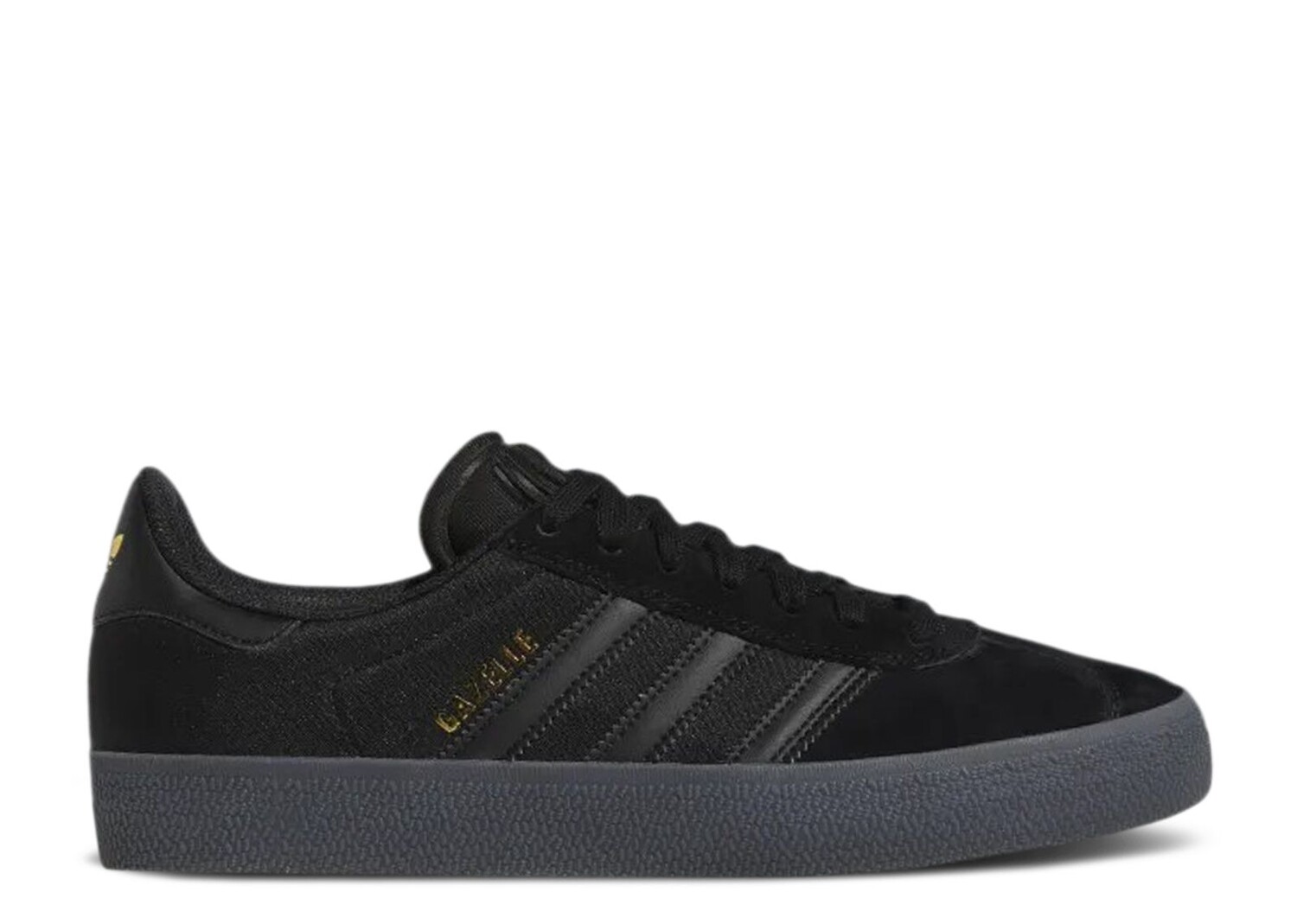 

Кроссовки adidas Gazelle Adv 'Black Gold Metallic', черный