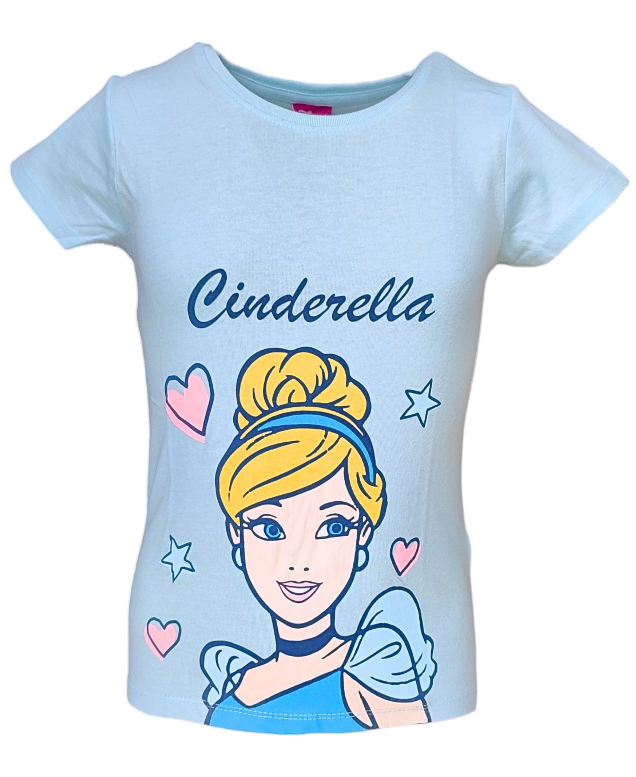цена Футболка Disney Princess Cinderella, светло синий