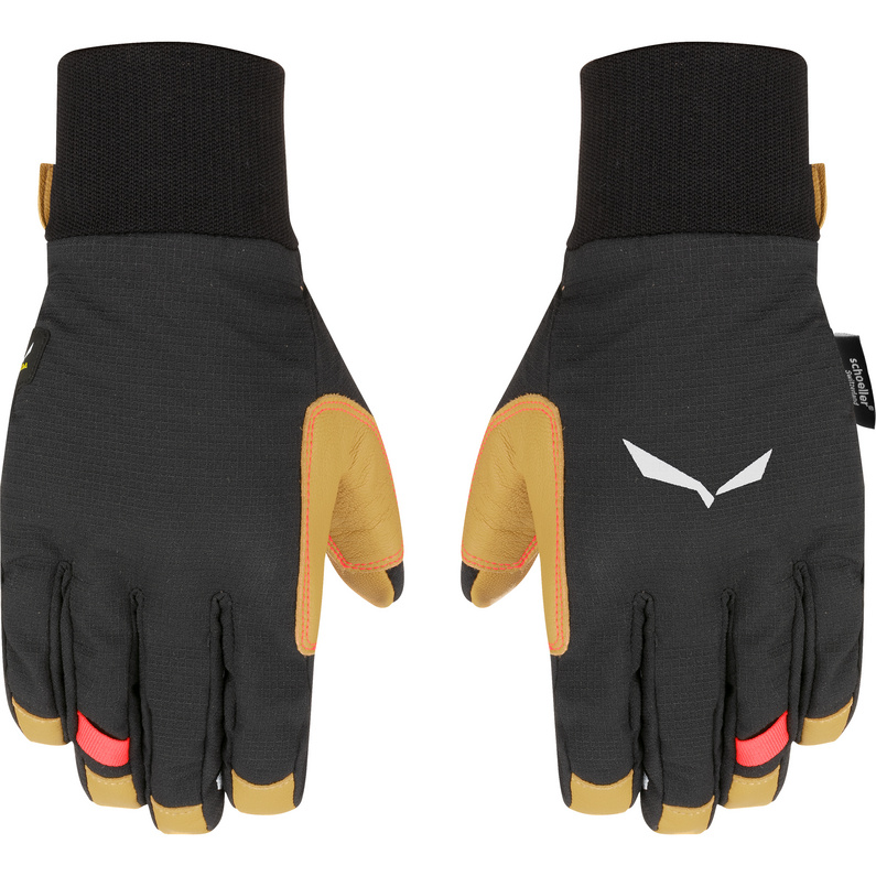 перчатки со вставкой из козьей кожи start workmaster stg0110 Женские перчатки Ortles DST/Am Salewa, черный