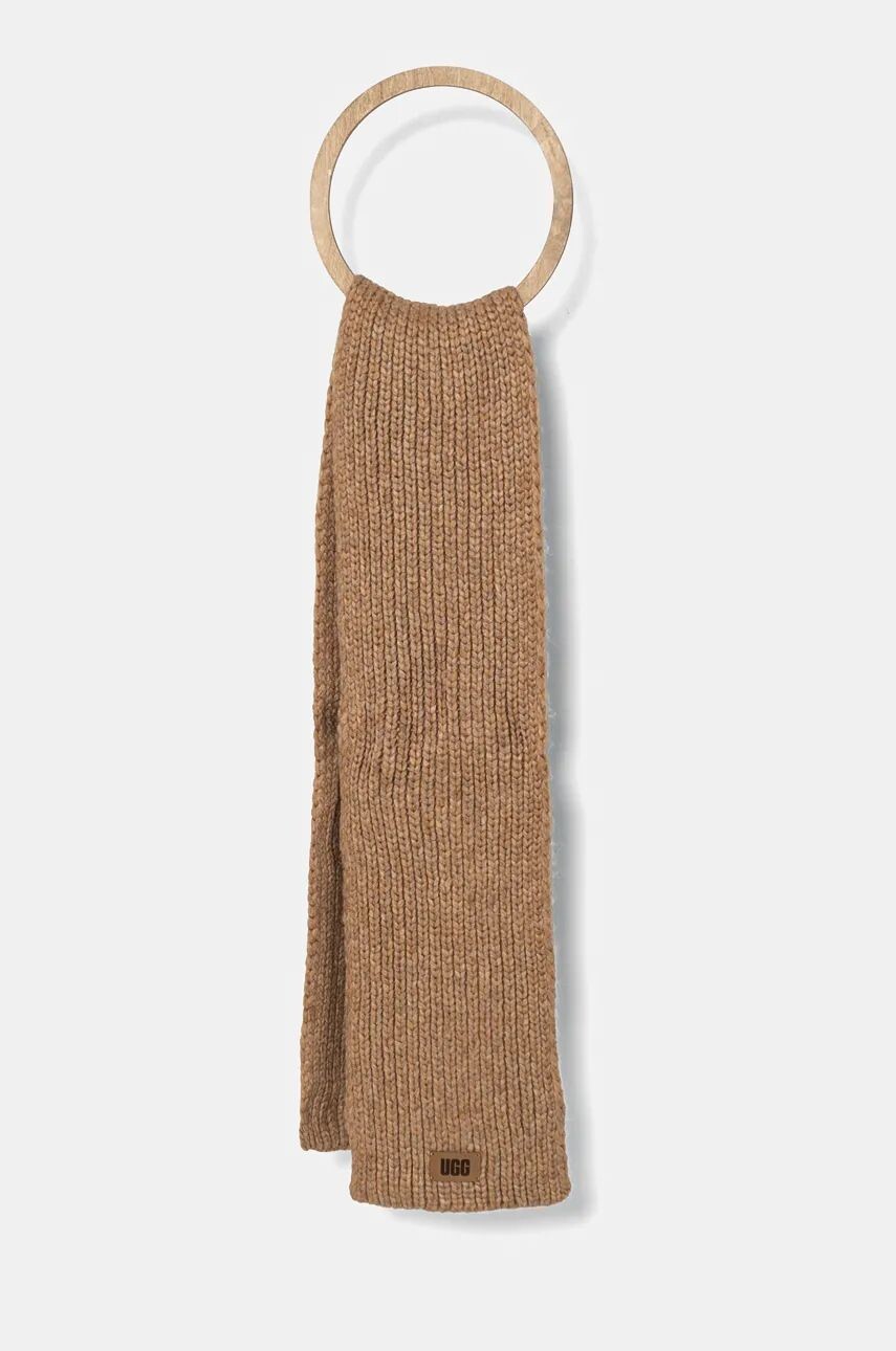 

Шарф UGG CHUNKY SCARF, коричневый