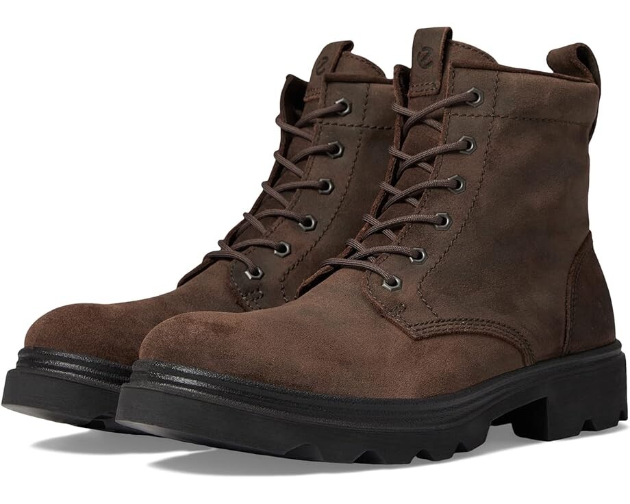 

Ботинки ECCO Grainer Waterproof Lace Ankle Boot, цвет Coffee Suede