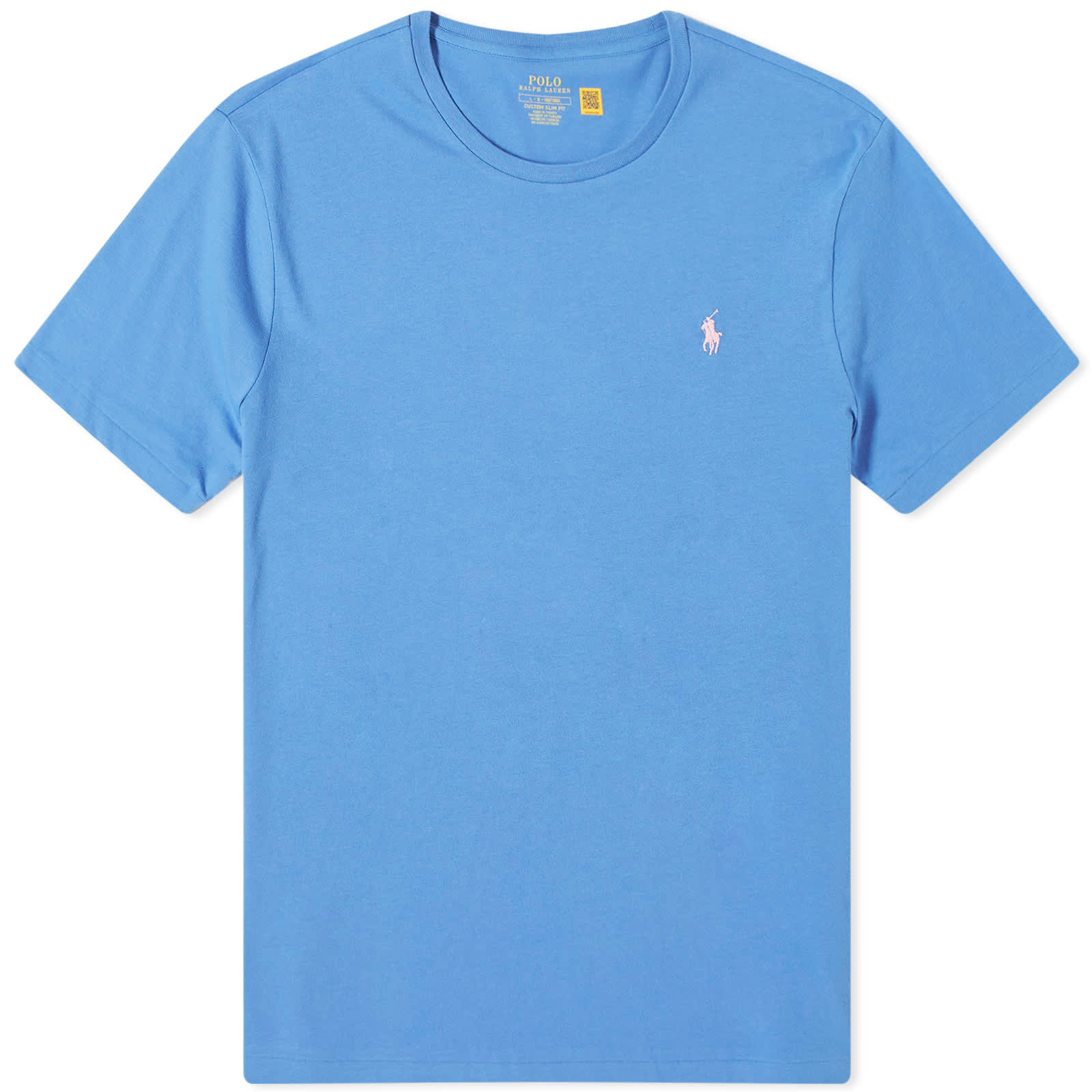 цена Футболка Polo Ralph Lauren Custom Fit, цвет New England Blue