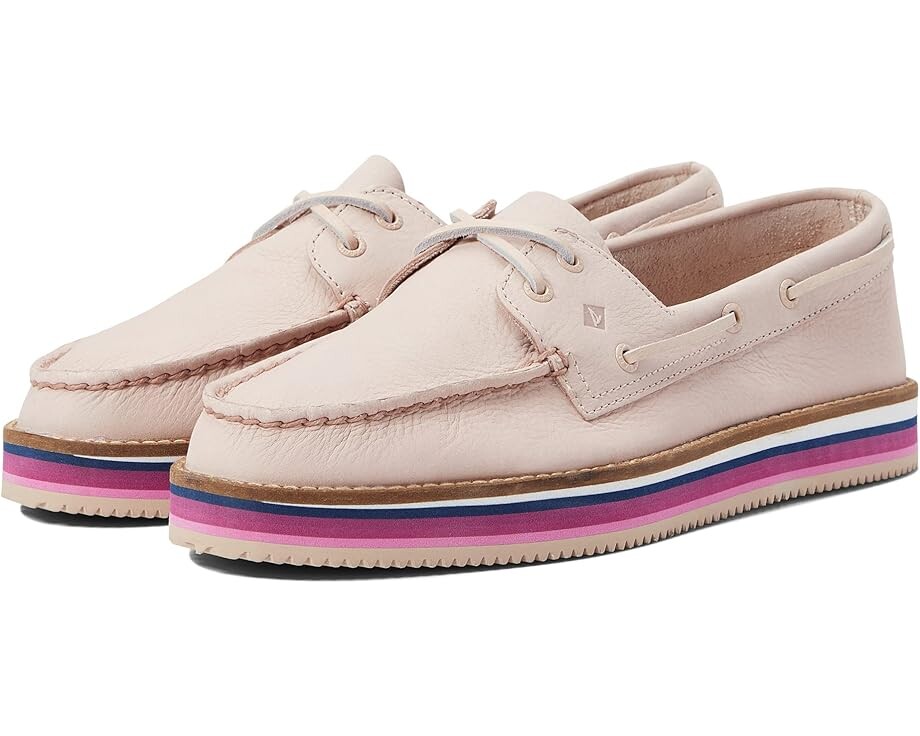 

Топсайдеры Sperry A/O 2-Eye Stacked Eva Multi Stripe, роза