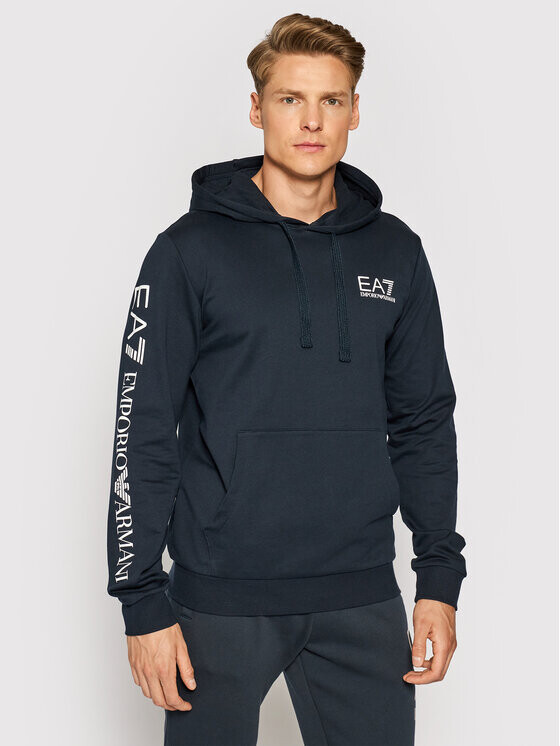 

Толстовка обычного кроя Ea7 Emporio Armani, синий