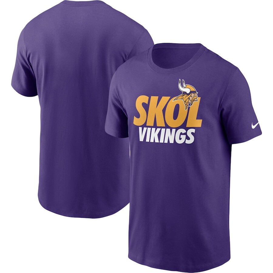 

Футболка с коротким рукавом Nike Minnesota Vikings, фиолетовый