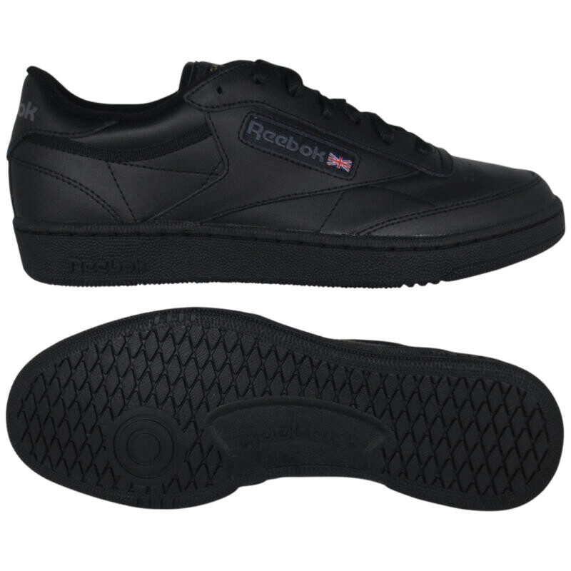 

Низкие кеды Club C 85 мужские REEBOK, цвет schwarz